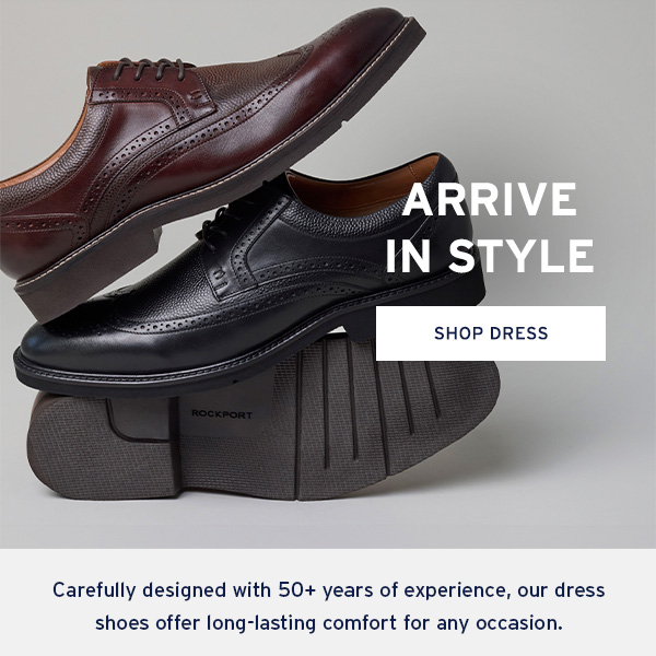 The Rockport Company Classic Oxfords with Long Lasting Comfort Campaign Buzz